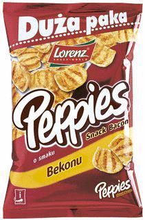 Picture of CHIPSY PEPPIES BEKON 100G LORENZ BAHLSEN