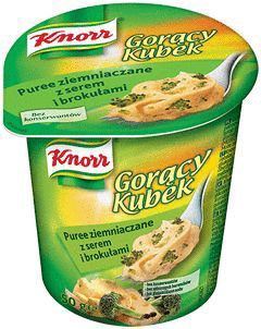 Picture of DANIE KNORR PUREE ZIEMNIACZANE Z SEREM I BROKULAMI 50G KUBEK