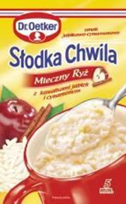 Picture of DESER SLODKA CHWILA MLECZNY RYZ-JABLKO-CYNAMON 58G DR OETKER