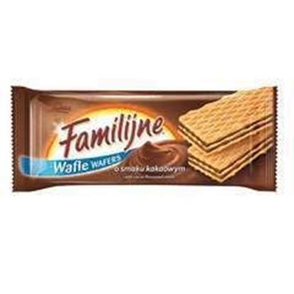 Picture of WAFLE FAMILIJNE KAKAOWE 180G JUTRZENKA