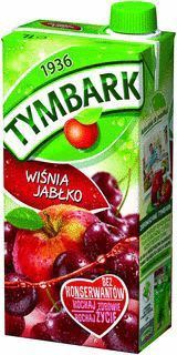 Picture of NAPOJ JABLKO-WISNIA 1L TYMBARK KARTON