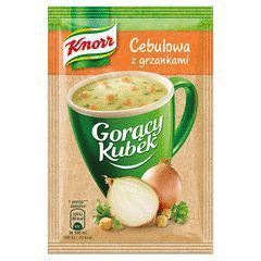 Picture of ZUPA GORACY KUBEK CEBULOWA Z GRZANKAMI 17G KNORR