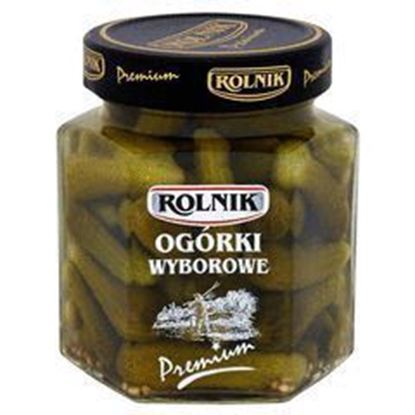 Picture of OGORKI WYBOROWE 314ML PREMIUM ROLNIK