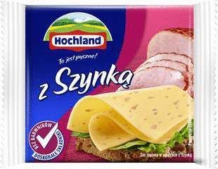 Picture of SER TOP PLASTRY Z SZYNKA 130G HOCHLAND