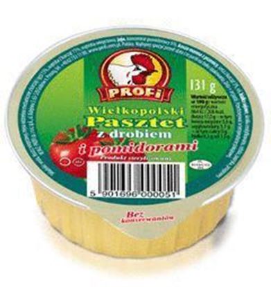 Picture of PASZTET Z DROBIEM I POMIDORAMI 131G PROFI