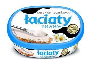 Picture of SEREK SMIETANKOWY LACIATY NATURALNY 135G MLEKPOL