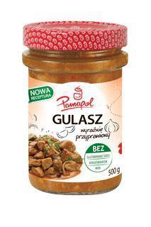 Picture of GULASZ WIEPRZOWO-WOLOWY DOPRAWIONY 500G PAMAPOL