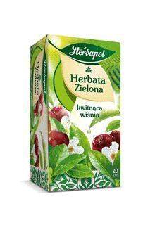 Picture of HERBATA HERBAPOL ZIELONA Z KWIATEM WISNI 20*1.7G