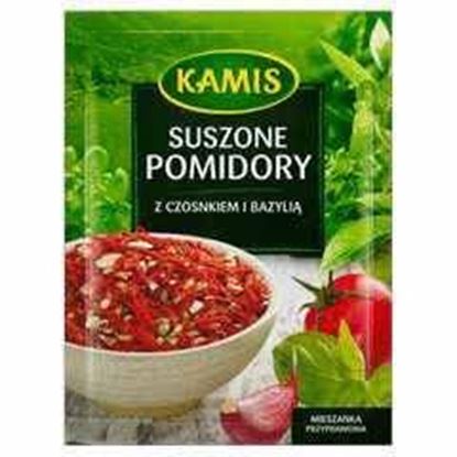 Picture of POMIDORY Z CZOSNKIEM I BAZYLIA 15G KAMIS