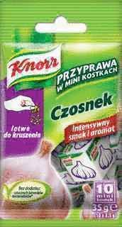 Picture of PRZYPRAWA KNORR MINI KOSTKA CZOSNEK 10*3