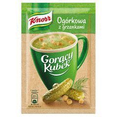 Picture of ZUPA GORACY KUBEK OGORKOWA Z GRZANKAMI 13G KNORR