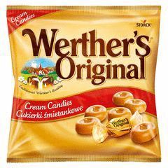 Picture of CUKIERKI WERTHERS ORIGINAL 90G TOREBKA STORCK