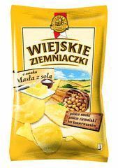 Picture of CHIPSY WIEJSKIE ZIEMNIACZKI MASLO I SOL 130G LORENZ