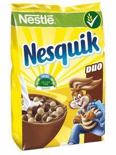 Picture of PLATKI NESQUIK DUO Z BIALA CZEKOLADA 225G PACIFIC NESTLE