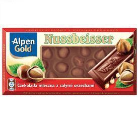 Picture of CZEKOLADA NUSSBEISSER ORIGINAL ALPEN GOLD 100G MONDELEZ