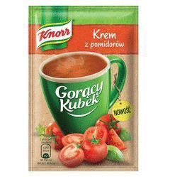 Picture of ZUPA GORACY KUBEK KREM Z POMIDOROW 19G KNORR