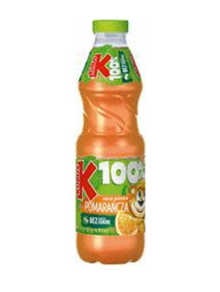 Picture of SOK KUBUS 100% POMARANCZA MARCHEW JABLKO 850ML