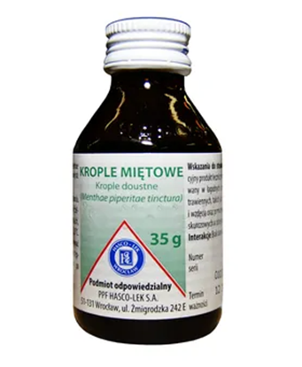 Picture of Krople miętowe, 35 g (Hasco)