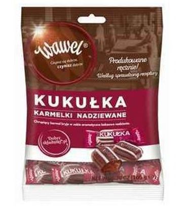 Picture of CUKIERKI KARMELKI 105G KUKULKI WAWEL