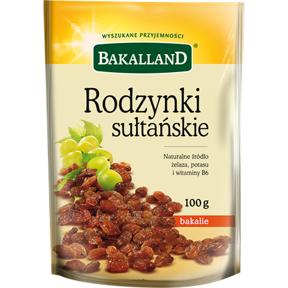 Picture of RODZYNKI SULTANSKIE 100G BAKALLAND