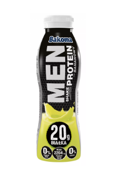 Picture of JOGURT PITNY MEN SHAKE PROTEIN BANAN 380G BAKOMA