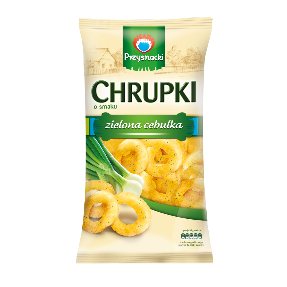 Picture of CHRUPKI PRZYSNACKI ZIELONA CEBULKA 150G