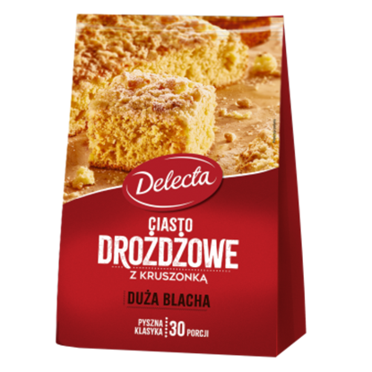 Picture of CIASTO DUZA BLACHA DROZDZOWE 600G DELECTA