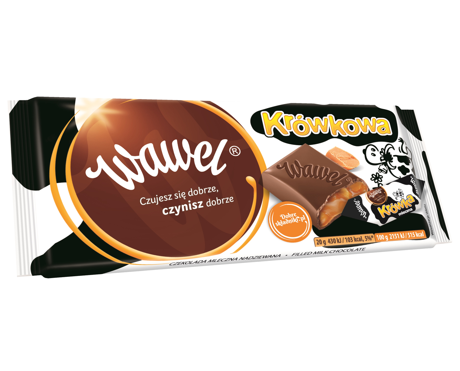 Picture of CZEKOLADA WAWEL MLECZNA KROWKOWA 100G