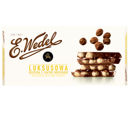 Picture of CZEKOLADA WEDEL LUKSUSOWA ORZECHY LASKOWE 100G