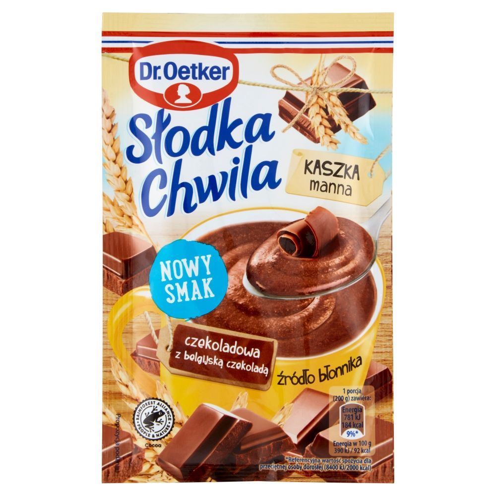 Picture of DR OETKER KASZA MANNA CZEKOLADOWA SLODKA CHWILA 50G