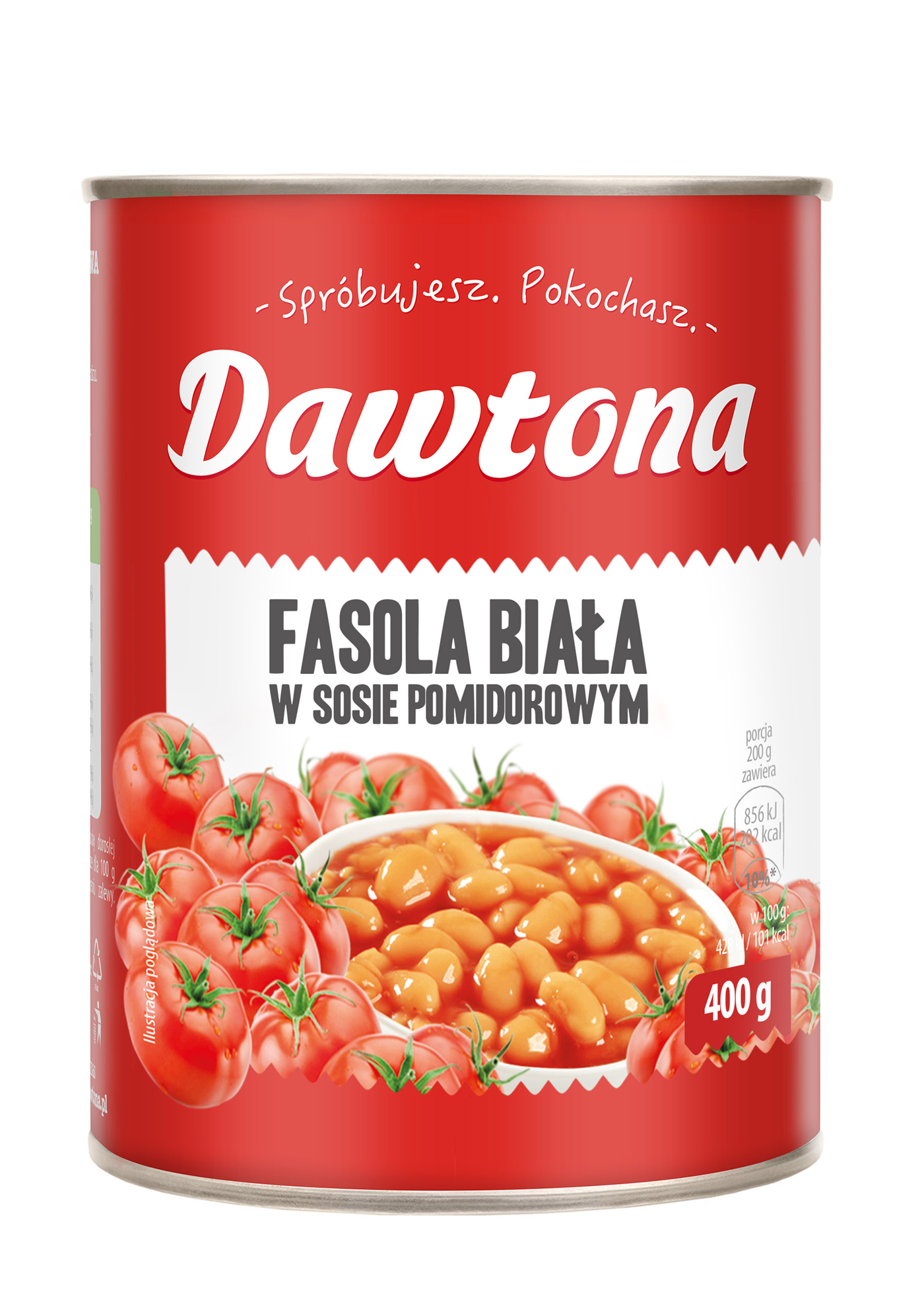 Picture of FASOLA DAWTONA BIALA W SOSIE POMIDOROWYM 400G