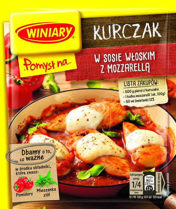 Picture of FIX WINIARY POMYSL NA KURCZAKA Z MOZARELLA 35G