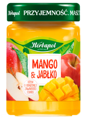 Picture of DZEM MANGO I JABLKO 280G HERBAPOL