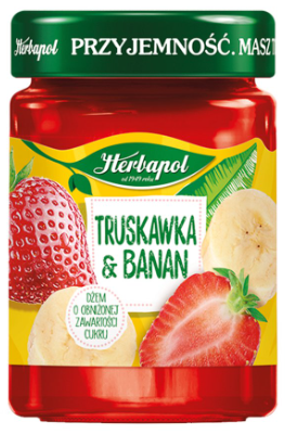 Picture of DZEM TRUSKAWKA I BANAN 280G HERBAPOL