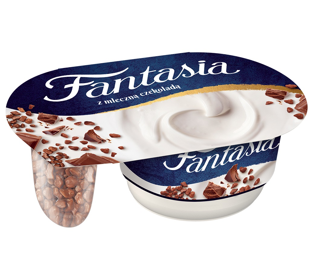 Picture of JOGURT FANTASIA Z CZEKOLADA MLECZNA 106G DANONE