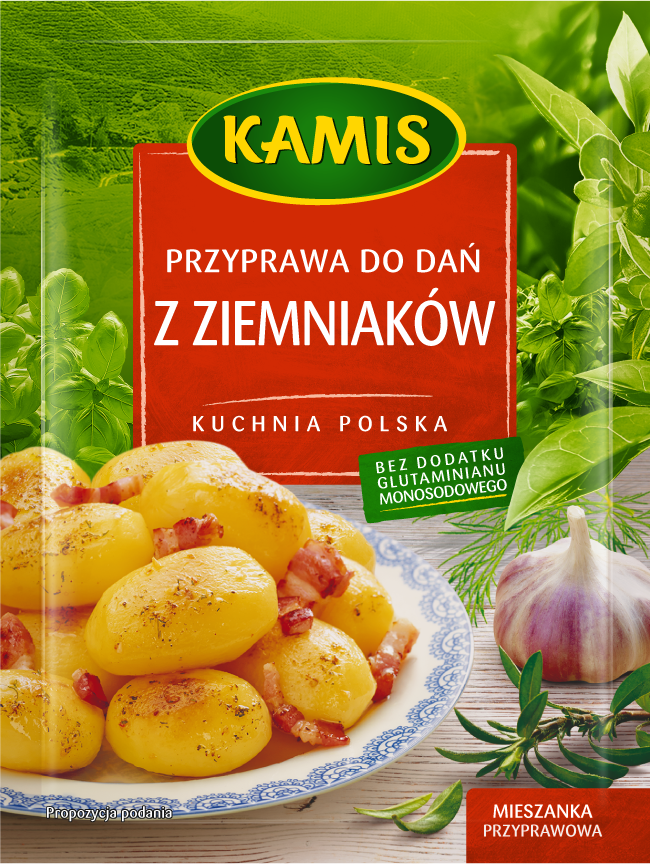 Picture of PRZYPRAWA DO DAN Z ZIEMNIAKOW 25G KAMIS