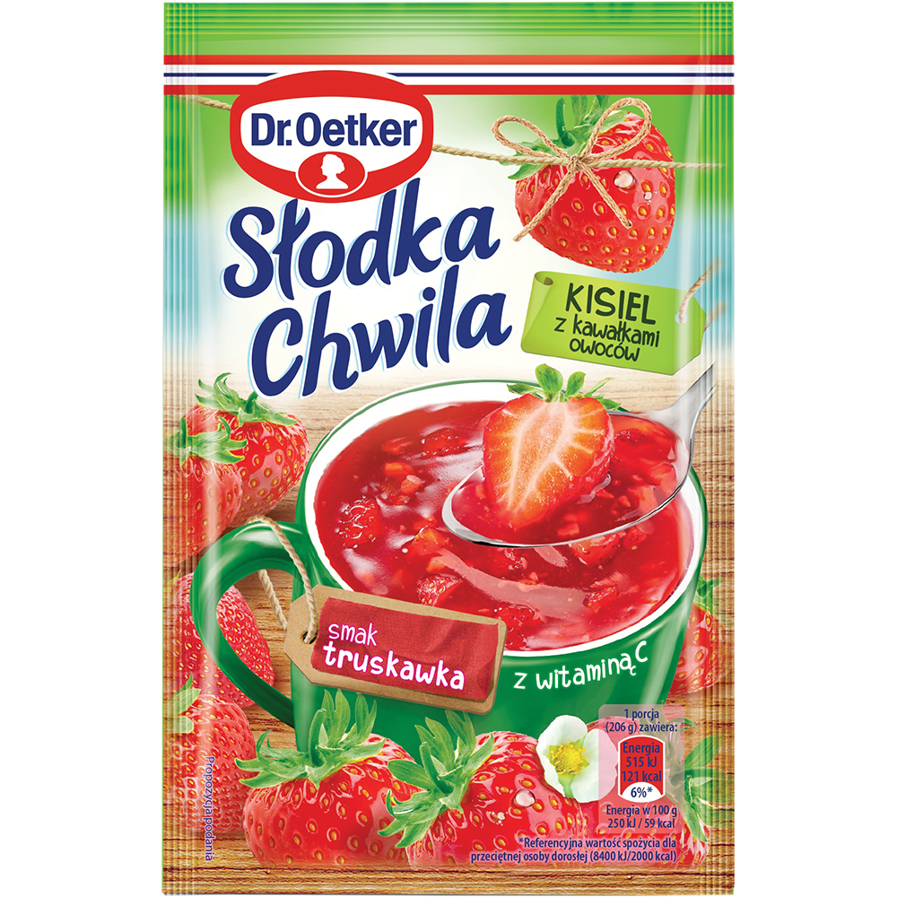 Picture of KISIEL DR OETKER SLODKA CHWILA TRUSKAWKA OWOC 31,5G