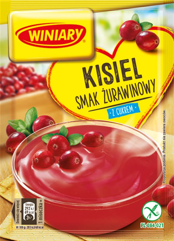 Picture of KISIEL WINIARY ZURAWINOWY Z SOKIEM I WITAMINA C 77G