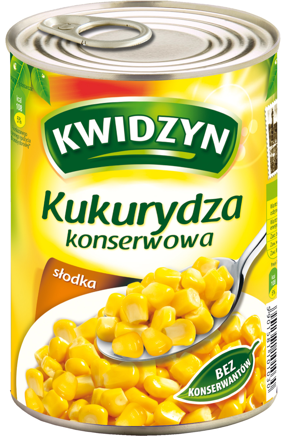 Picture of KUKURYDZA KONSERWOWA 400G KWIDZYN