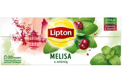 Picture of LIPTON HERBATA EXP MELISA Z WISNIAMI 20TB