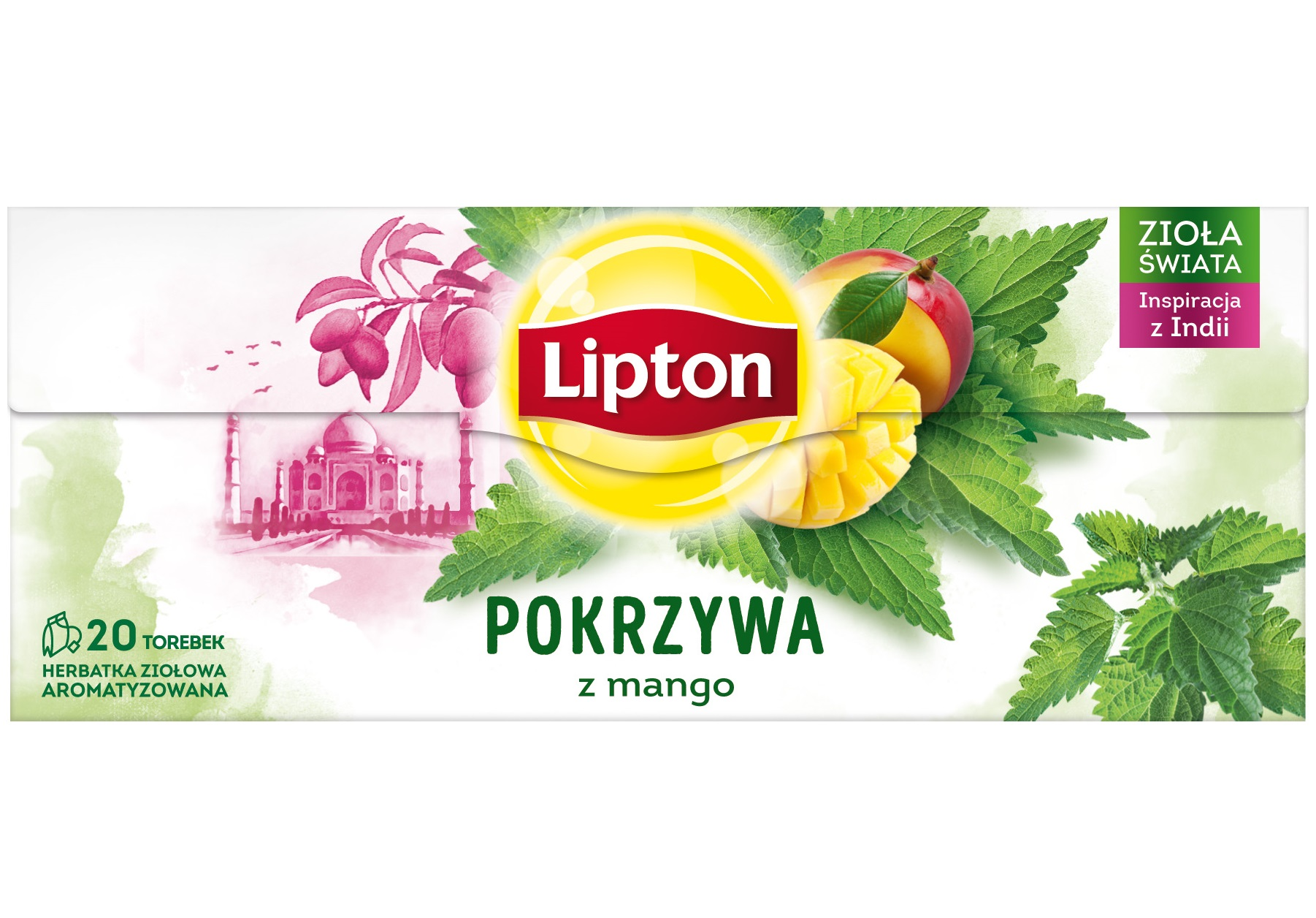 Picture of LIPTON HERBATA EXP POKRZYWA Z MANGO 20TB