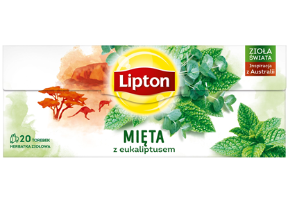 Picture of LIPTON HERBATA EXP MIETA Z EUKALIPTUSEM 20TB