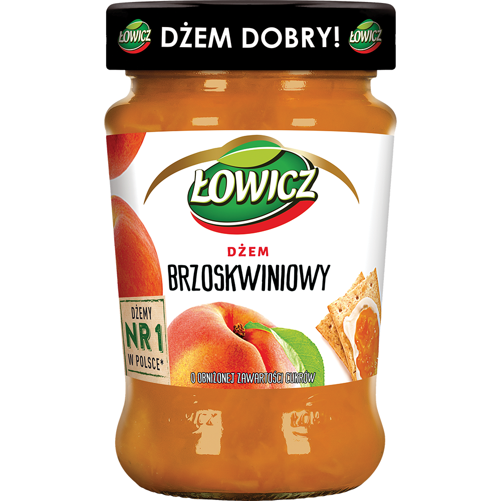 Picture of DZEM BRZOSKWINIOWY NISKOSLODZONY 280G LOWICZ