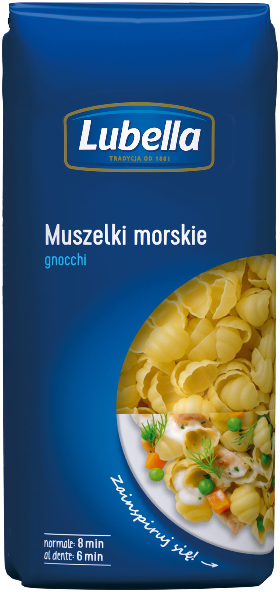 Picture of MAKARON 400G MUSZELKI MORSKIE GNOCCHI LUBELLA