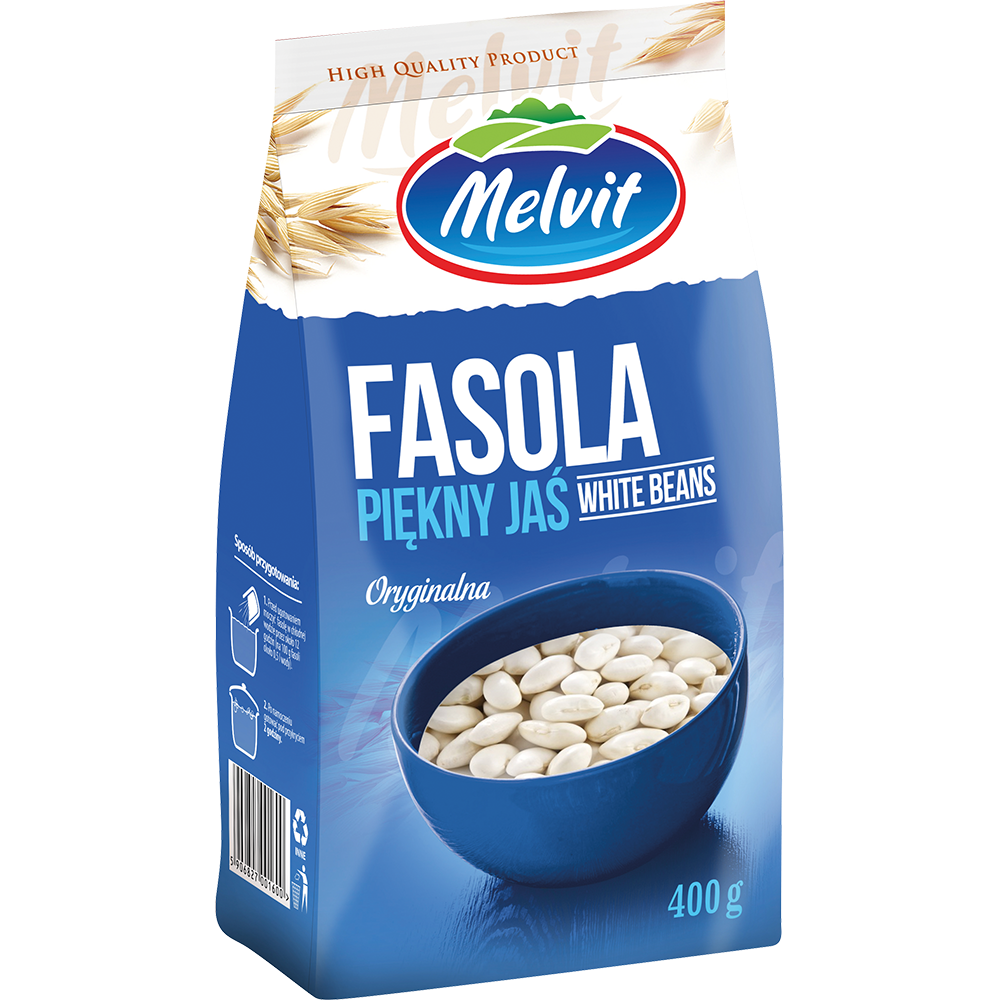 Picture of FASOLA PIEKNY JAS 400G MELVIT