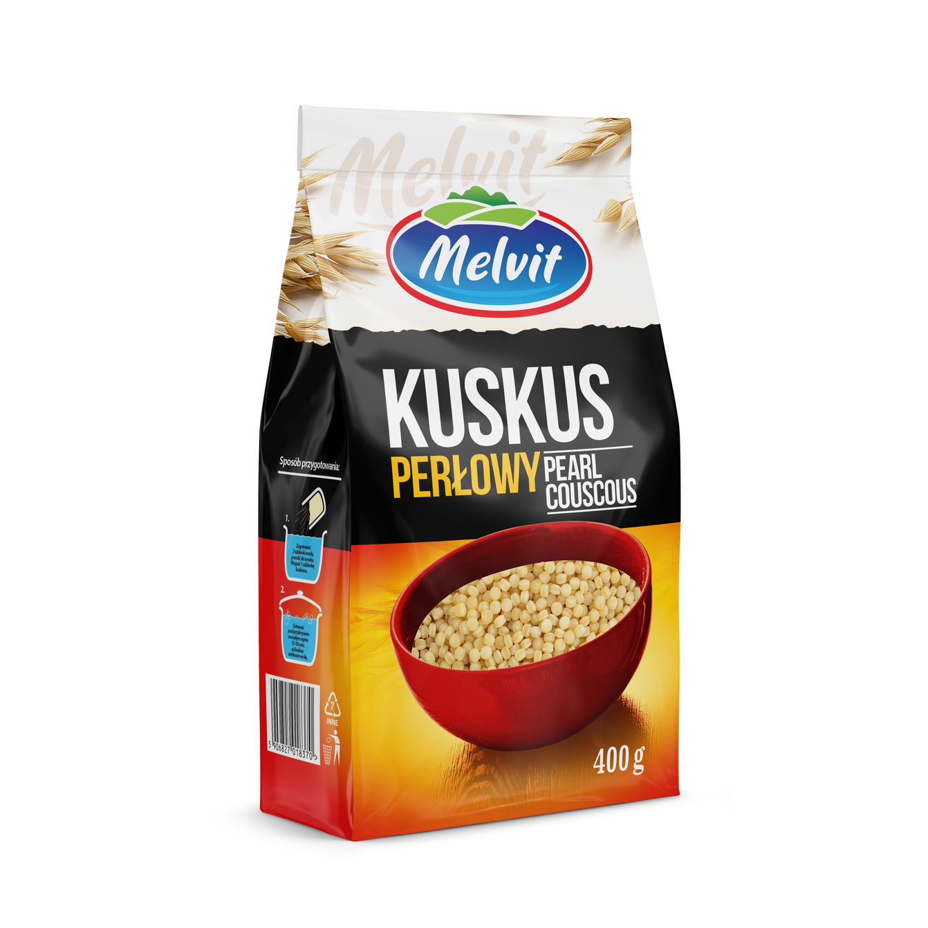 Picture of KASZA KUSKUS PERLOWA 400G MELVIT