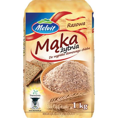 Picture of MAKA ZYTNIA RAZOWA 1KG MELVIT