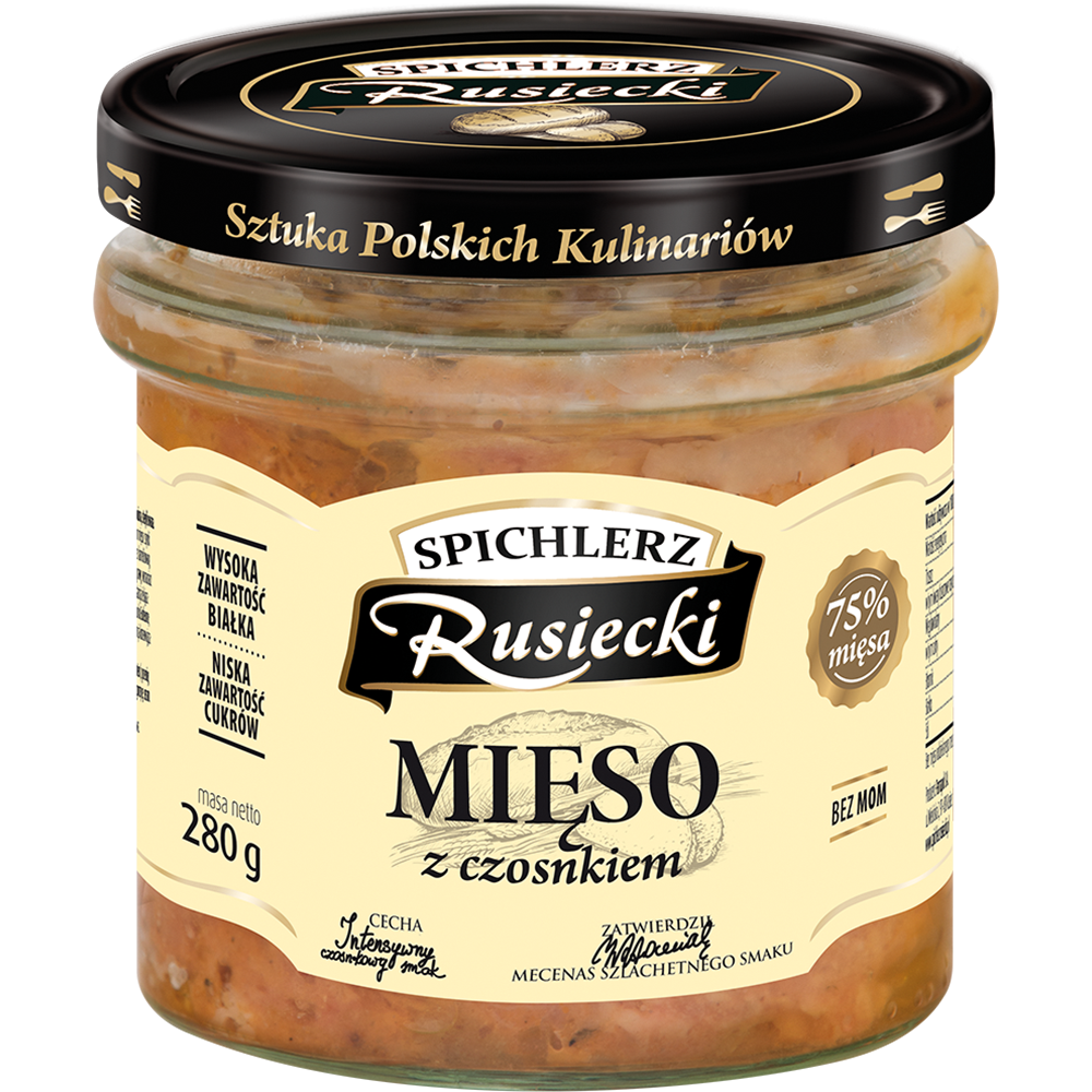 Picture of MIESO Z CZOSNKIEM 280G RUSIECKI