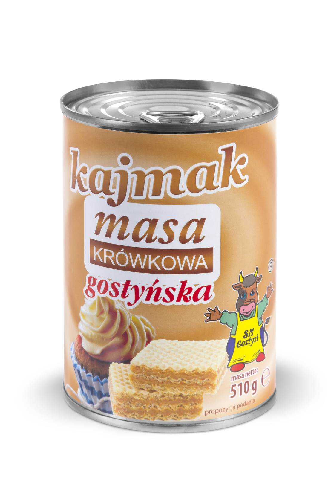 Picture of MLEKO PUSZKA KAJMAK MASA KROWKOWA 510G GOSTYN