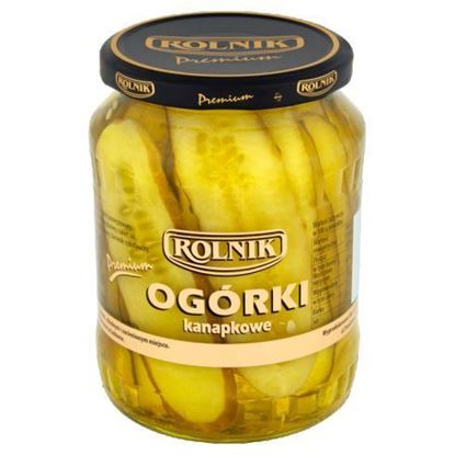 Picture of OGORKI KANAPKOWE 720ML ROLNIK